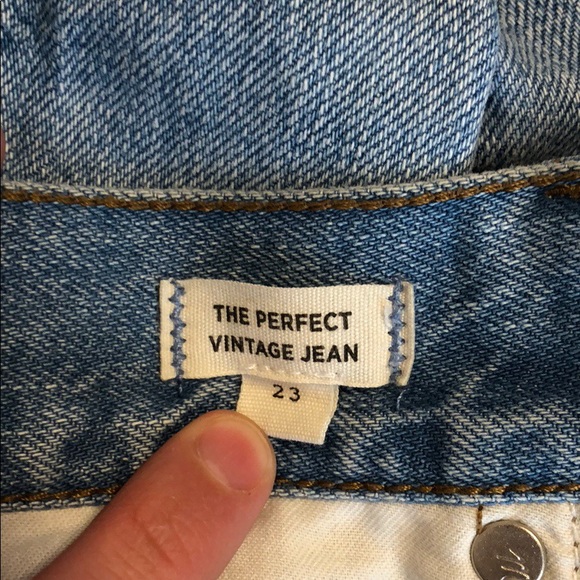 Madewell Perfect Summer Jean Embroidered - Picture 3 of 4